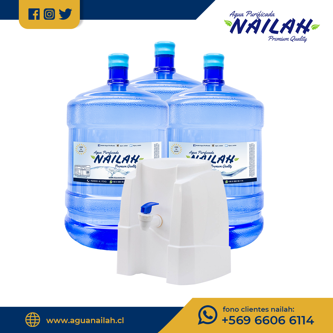 Pack 3 Envases de 20 litros